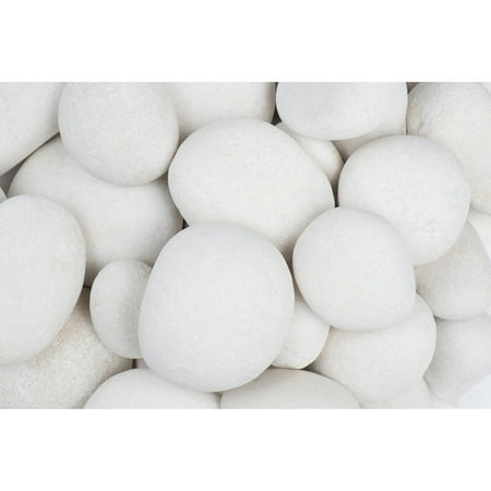 Margo 30 lb Large Caribbean Beach Pebbles, 3