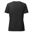 thumbnail image 4 of Thelma & Louise 28 Presidential Election Women’s relaxed v-neck t-shirt (Dark Grey Heather, M), 4 of 4