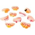 thumbnail image 4 of Vikakiooze Halloween Bathroom Decor, Decorative Teeth, Front Teeth, Funny Trick Halloween 40g, 4 of 5