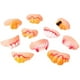 thumbnail image 4 of Decoraciones de Halloween, adornos de Halloween, regalos de Halloween, dientes decorativos, dientes frontales, truco divertido de Halloween, dentadura postiza de plasma de 40 g, 4 of 5