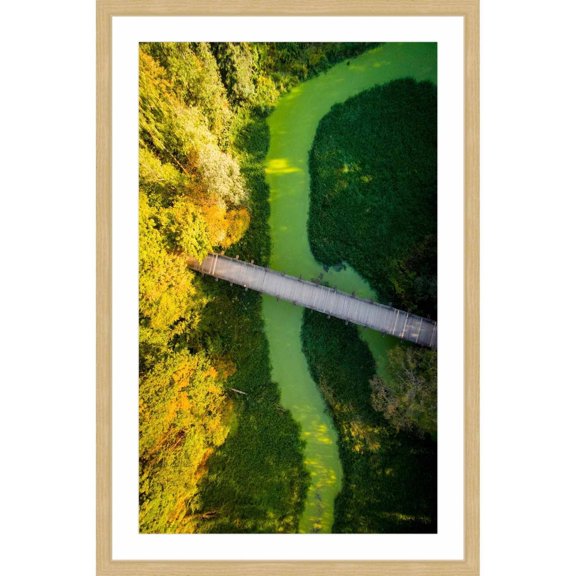 Marmont Hill "Pipeline" by Karolis Janulis Framed Painting Print