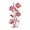 D, variant on 3D Rose Flower Acrylic Mirror Wall Stickers, Self Adhesive Removable DIY Wall Art Decor, Acrylic Material Mirror Decals for Living Room Bedroom Bathroom 20.4*10.1 Inch