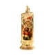 thumbnail image 2 of Vela navideña LED | Decoración de muñeco de nieve, Papá Noel y renos | Luz nocturna parpadeante blanca cálida que funciona con pilas | Adorno navideño para mesa, estante o ventana, 2 of 6