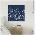 thumbnail image 2 of Amanti Art Indigo Flowers II Framed Canvas Wall Art Print, 2 of 7