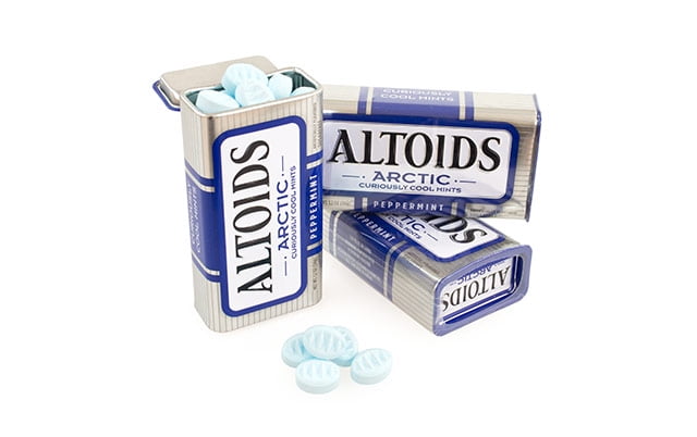 Wrigley's Altoids Artic Peppermint Mints 1.2 oz 8 Count (209-00488)