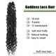 thumbnail image 2 of Cabello de ganchillo LMZIM Goddess Locs de 18 pulgadas, 8 paquetes para mujeres negras, 2 of 9