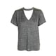 thumbnail image 1 of Blusa tipo Túnica Rachel Roy con gargantilla para Mujer gris mediana, 1 of 1