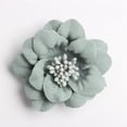thumbnail image 4 of Adornos de Cabeza de camelia BLESIY 10 piezas para manualidades 4.5cm verde, 4 of 8