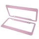 thumbnail image 4 of 2 PCS 12'' x 6'' licencia Matrícula Bling de Imitación Rosado, 4 of 8