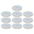 thumbnail image 3 of 10Pcs 3in Diamond Wet Polishing Pad Soft Grinding Discs Polisher Accessories for Granite Marble150 Grits, 3 of 5
