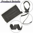 thumbnail image 6 of 20 Yards Book Binding Headbands 22mm Wide Bias Binding Tape Black Flat Book Binding Ribbon Herringbone Webbing Trim Bookmaking Twill Tape for DIY Sewing Craft Beginners Book Repairing Decor, 6 of 6