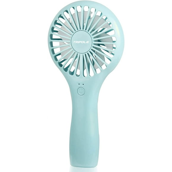 Mini ventilador de mano, ventilador de mano 3 en 1, ventilador de bolsillo pequeño recargable por USB portátil, ventilador con pilas [14-21 horas de trabajo] con banco de energía, al aire libre-rosa