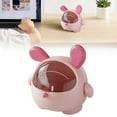 thumbnail image 2 of ​Piwvid Cute Animal-Design Desktop Trash Can with Lid | Mini Plastic Tabletop Dustbin for Home, Office, Dorm | Portable Waste Bin for Snacks, Cosmetics & Small Trash, 2 of 9