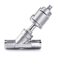 thumbnail image 4 of Seat Valve 1/2" 3/4" 1" Female Thread Y Type Pneumatic Angle Seat Valve DN15 DN20 Stainless Steel Welding/Clamp High Temperature Steam ,Convenient to Use, 4 of 8
