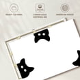 thumbnail image 6 of Elephant Stock Cat Curiosity Wall Art - Horizontal Canvas Wall Art - Living Room Wall Decor - Kids And Nursery Canvas - White And Black Decor - 12" x 8", 6 of 8