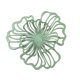 thumbnail image 1 of Decoración de pared de metal, flor decorativa de pared, estilo moderno, adorno floral de pared Verde Pequeño, 1 of 9