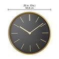 thumbnail image 3 of HOMETRENDS Wall Clock, 3 of 3