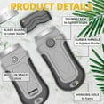 thumbnail image 6 of DIYSELF Razor Blade Scraper, 1 Pack Razor Scraper with 15 Razor Blades,, 6 of 6