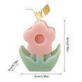 thumbnail image 3 of Diffuser Set, Tyeign Cute Flower Scented Candle Girl Bedroom Fragrance Home Candle Ornament Background Decoration Bathroom Air Freshener Lilac Air Fresheners for Home Room Fragrance, 3 of 4