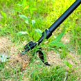 thumbnail image 3 of 47" Weed Puller Tool, Stand Up Weed Puller Long Handle Removable Steel Tube & Non-Slip 4 Claw Steel Head Design, Manual Weeder Easily Remove Dandelion Root Tool Gardening Patio Yard, 3 of 4
