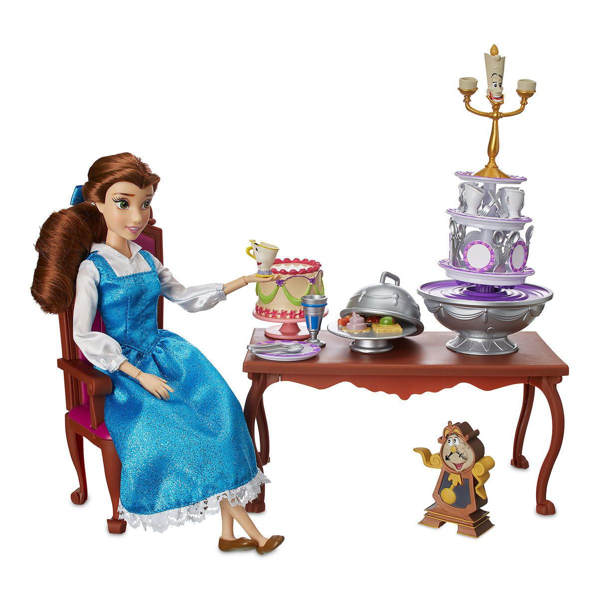 Disney Princess Beauty and the Beast Princess Belle Dinner Party Playset