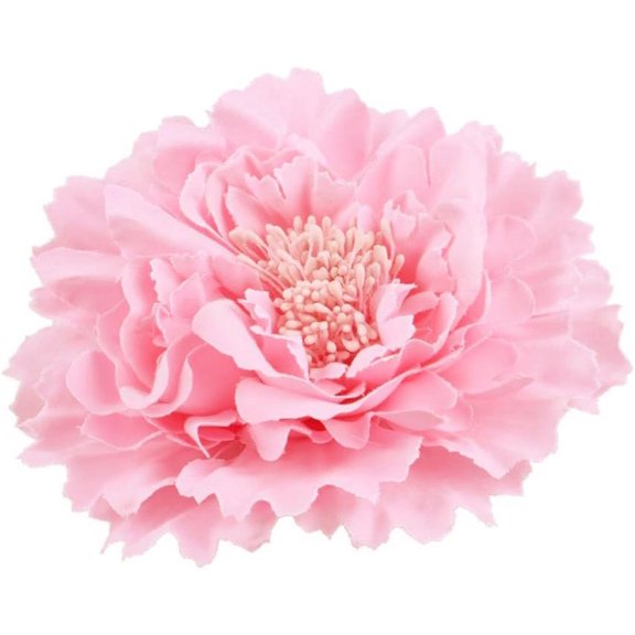 Peony Fabric Flower Brooches Oversize Lapel Pins Extra Big Brooch Delicate Dancing Party Prom Wedding Charm Banquet Dress Suit Guest Corsage Accessories Gifts Dancer Large Hairpin Clip 110mm