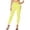 Yellow, variant on Riforla Women Leggings Casual Striped High Waisted Soft Stretch Yoga Pants Comfortable Workout Tights Daily Wear Women's Pants Yellow L