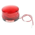 thumbnail image 2 of S SERENABLE 2 Pieces/Pack 24V Warning Beacon Lights, Red/Blue, Perfect for Factory Workshop, Automation Machines and Emergency Occasions, 2 of 9