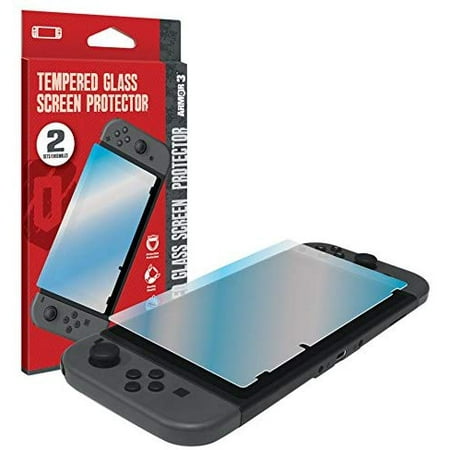 Armor3 Tempered Glass Screen Protector for Nintendo Switch (2-Pack