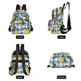 thumbnail image 4 of FORMRS Mini Backpack Purse for Women Travel Daypack Casual Shoulder Bag, Light Blue Plaid, 4 of 7