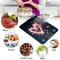 thumbnail image 4 of High Precision Digital Kitchen Scale Tempered Glass Food Scale Multifunction Scale Small Kitchen Appliances Pink Heart-shaped Sparkler, 4 of 7