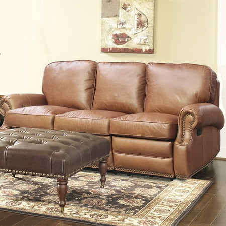 Barcalounger Longhorn Leather Reclining Sofa Barcalounger Longhorn Leather Reclining Sofa