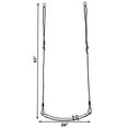 thumbnail image 7 of Outdoor Playground Kids Heavy Duty Swing Seat, EVA Belt Swing with Rope for All Ages, 7 of 7