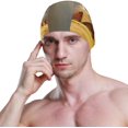 thumbnail image 3 of FYBTO Chapeau de Natation Égyptien Sphinx et Pyramide pour les Hommes, 3 of 5