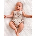 thumbnail image 3 of Mamelucos para niños recién nacidos, bebés, niños y niñas, monos de lino y algodón con estampado de sol, monos con tirantes, trajes para el sol, ropa de verano para bebés, 3 of 5