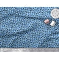 thumbnail image 2 of Soimoi Polyester Crepe Fabric Crown Victorian Style Printed Fabric 1 Yard 42 Inch Wide, 2 of 3