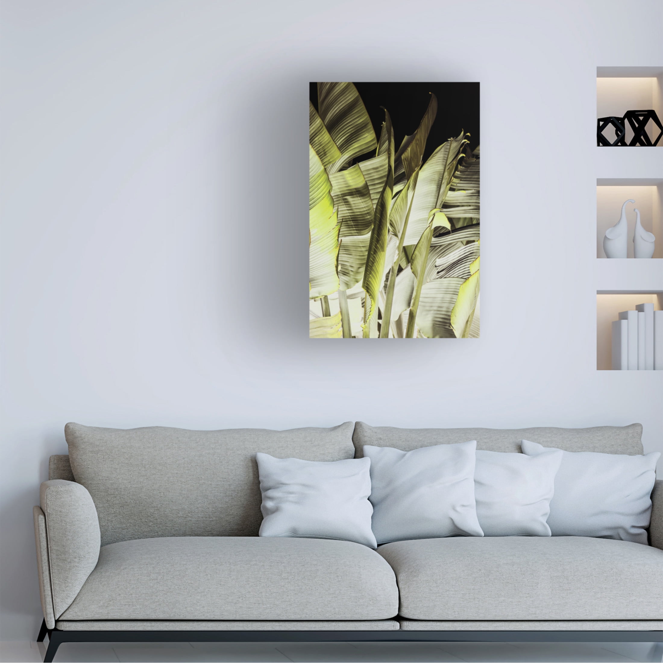Trademark Fine Art Shot by Clint Traveller's Palm Canvas Wall Art