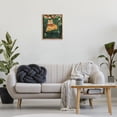 thumbnail image 2 of Stupell Industries Chill Tabby Cat with Fruits Animals Painting Brown Floater Framed Canvas Art Print Wall Art, 17 x 21, 2 of 9