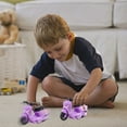 thumbnail image 6 of Tarmeek Pull Back Motorcycle Toy For Boys Rechargeable Friction Powered Rides On Car With Moving Parts Non Slip Wheels And Flip Up Seat, 6 of 6