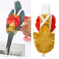 thumbnail image 3 of Opolski Fashionable Bird Nappy Adjustable Retro Style Pet Bird Bow Tie Hanfu Flight Suit Bird Supplies, 3 of 8