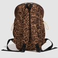 thumbnail image 4 of Fashion Cheetah Backpack Shoulder Bag, Trendy y2k Design Daypack Bookbag Leopard Print Coquette Purse Women Men Daily, 4 of 8