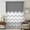 Gray, variant on Turquoise Chevron Sheer Curtains 45 Inches Long, Geometric Grey Wavy Striped White Light Filering Curtains, Breathable Simi Curtain Privacy Drapes for Kitchen Bathroom Small Window Treatment