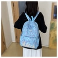 thumbnail image 4 of UJNDER Ice Cream Series Backpack for Girls Cute Academia Style Daypack for Students with Lightweight Korean Design High School Backpacks,02_Blue,Mid, 4 of 6