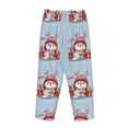 thumbnail image 3 of Lsque merry Christmas rabbit Print Women's Pajama Pants, Lounge Pant - Comfortable Home Wear,Elastic Waistband, Stylish Design-Small, 3 of 9