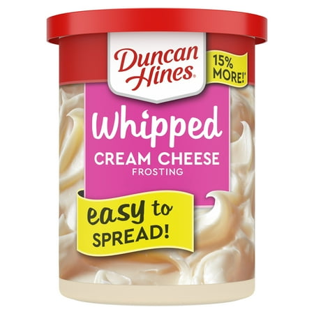 Duncan Hines Whipped Cream Cheese Flavored Frosting, 14 oz.