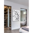 thumbnail image 4 of Marmont Hill "Grey Leaves" by Katarina Snygg Painting Print on Wrapped Canvas, 4 of 7