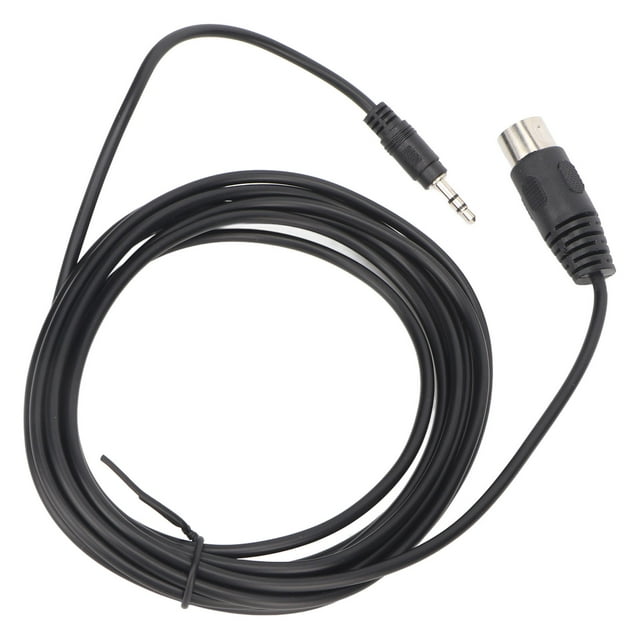 Conector de sonido 3.5 un cable midi de 8 núcleos, diseño profesional, plug and play, de longitud, cable de pvc, para equipos de sonido de instrumentos musicales