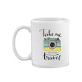 thumbnail image 2 of Let's Go Travel Vintage Camera.
 Mug  -Image by Shutterstock,, 2 of 4