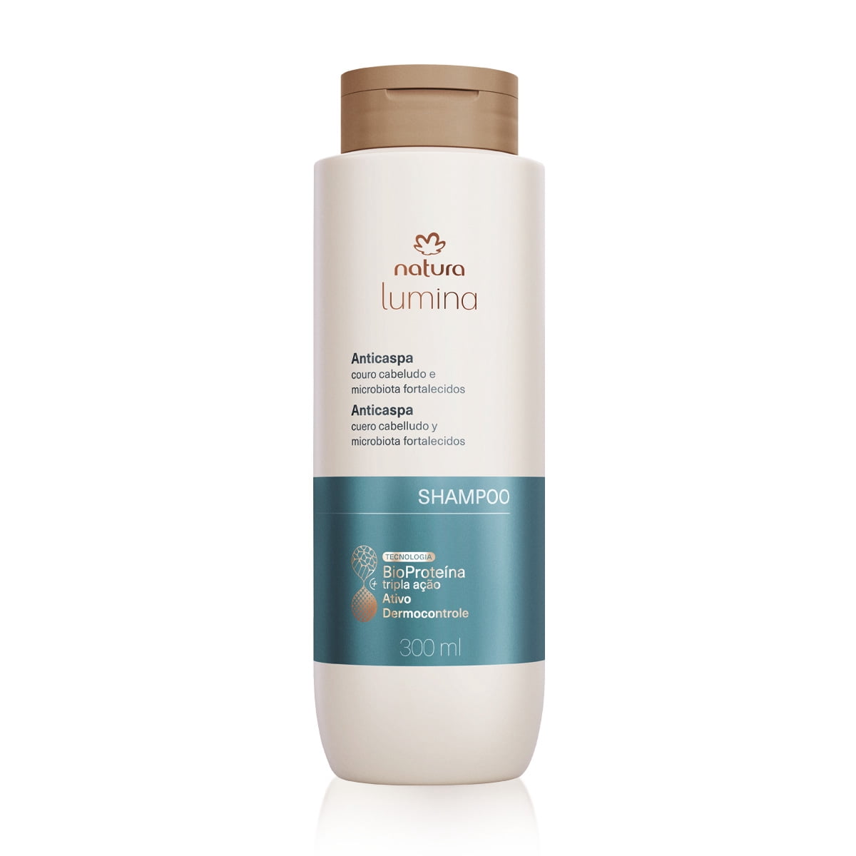 Natura - Linha Lumina (Anticaspa) - Shampoo Reequilibrante 300 Ml - (Lumina (Anti dandruff) Collection - Anti Dandruff Balance Shampoo 10.14 Fl Oz)