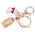 thumbnail image 2 of Mens Wallets Japanese Omamori Charm Japanese Keychain Bunny Keychain Keychain Feng Shui Amulet Ornaments For Blessing Health Fortune Wealth Success Bag Car Keys Decor, 2 of 7